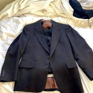 1980s Christian Dior Suit 100% Pure Virgin Wool